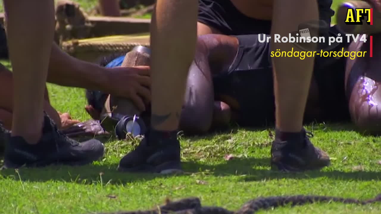 Här kollapsar Angela i Robinson 2022