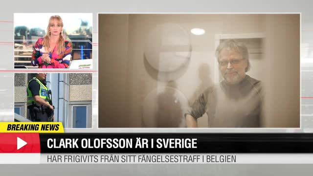 Ökände bankrånaren Clark Olofsson frigiven