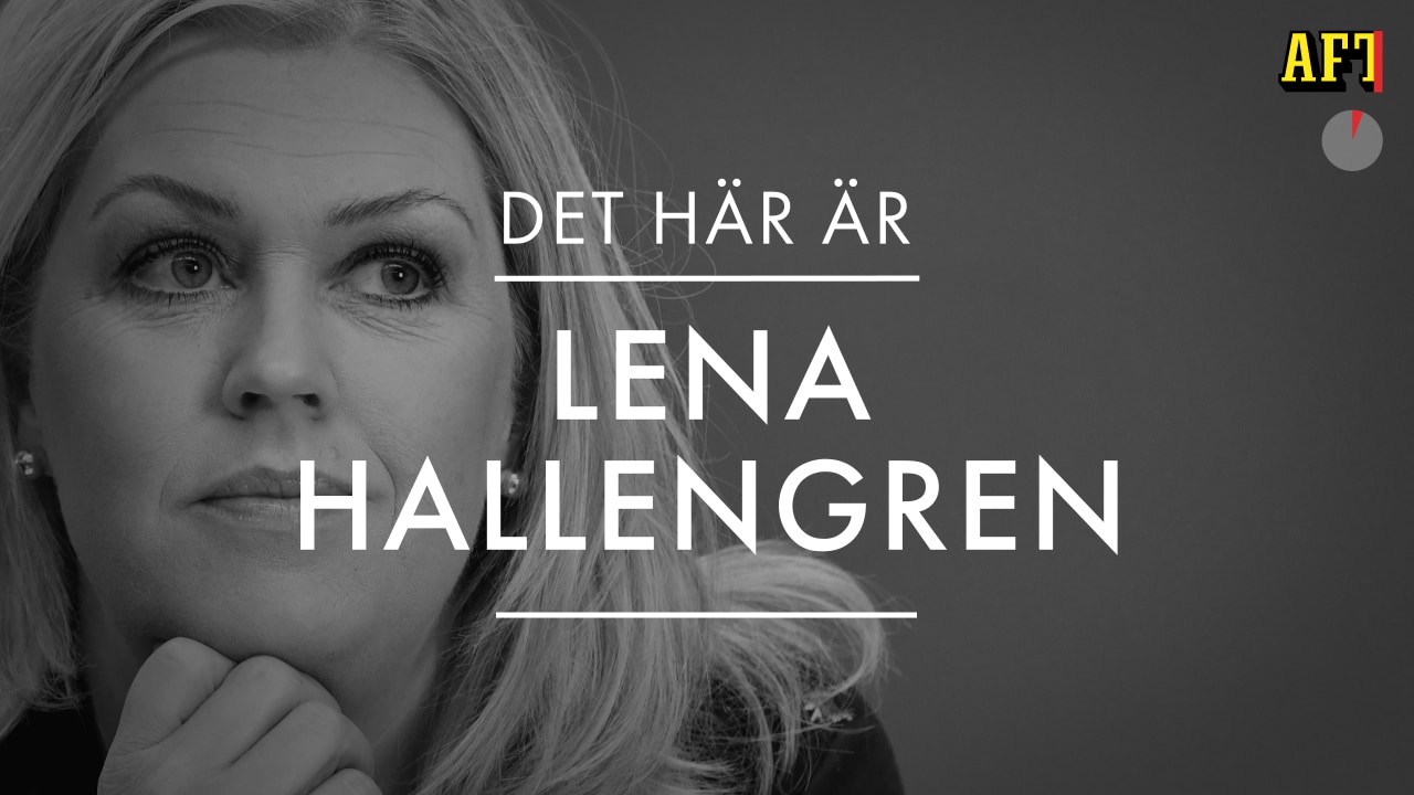 Det här är Lena Hallengren