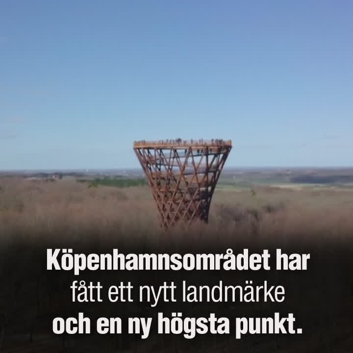 Danmarks egna Eiffeltorn öppnat
