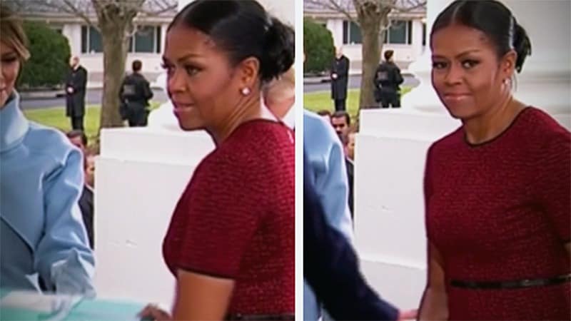 Obekväma situationen när presidentfruarna möttes