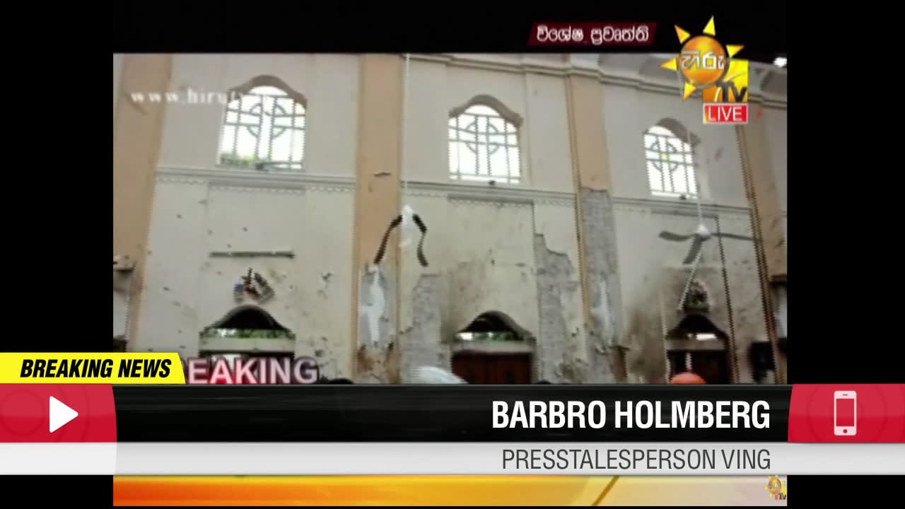 Svenska resenärer finns i Sri Lanka