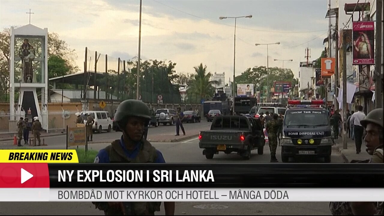 87 detonatorer funna vid busstationen i Colombo efter terrordådet i Sri Lanka