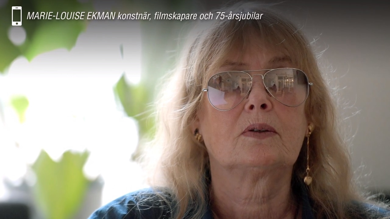 Marie-Louise Ekman, 75: Jag hoppas att ingenting mer dör