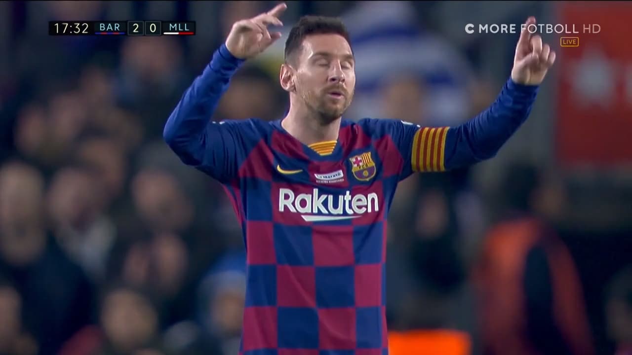 Se hattricket som gjorde Messi historisk