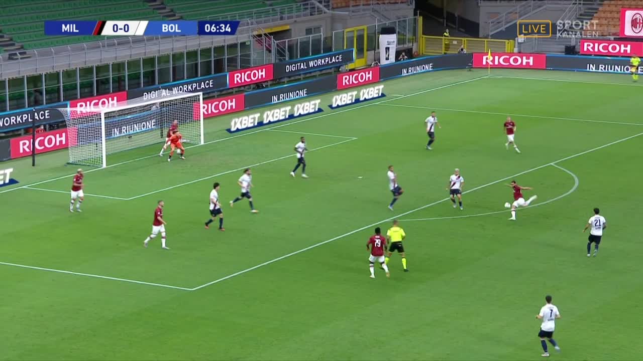 Milans sanslösa form håller i sig