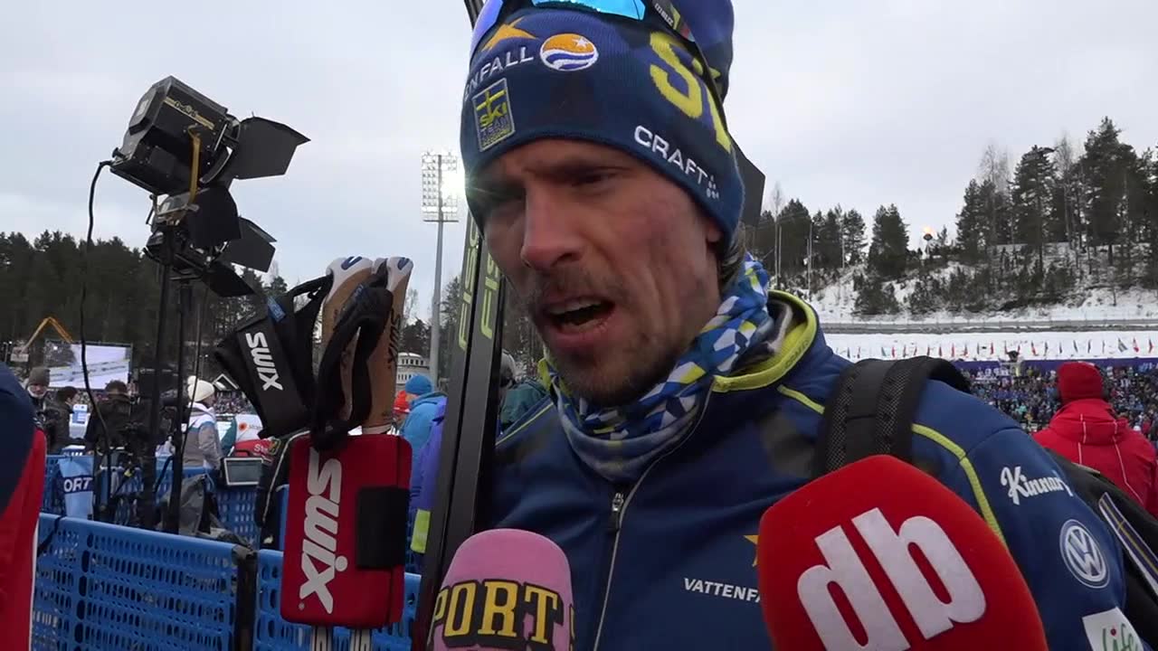 Johan Olssons ilska efter stafetten