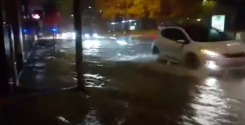 En död i översvämningar i Spanien