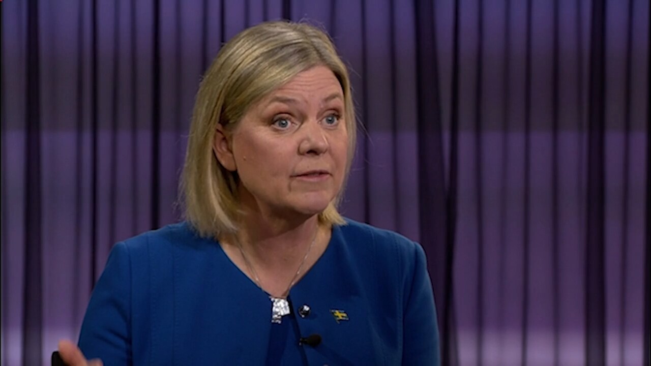 Magdalena Andersson: ”Jag utesluter inte ett Nato-medlemskap”