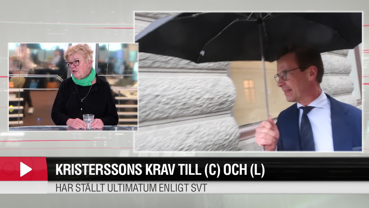 Kristersson krav till (C) och (L)