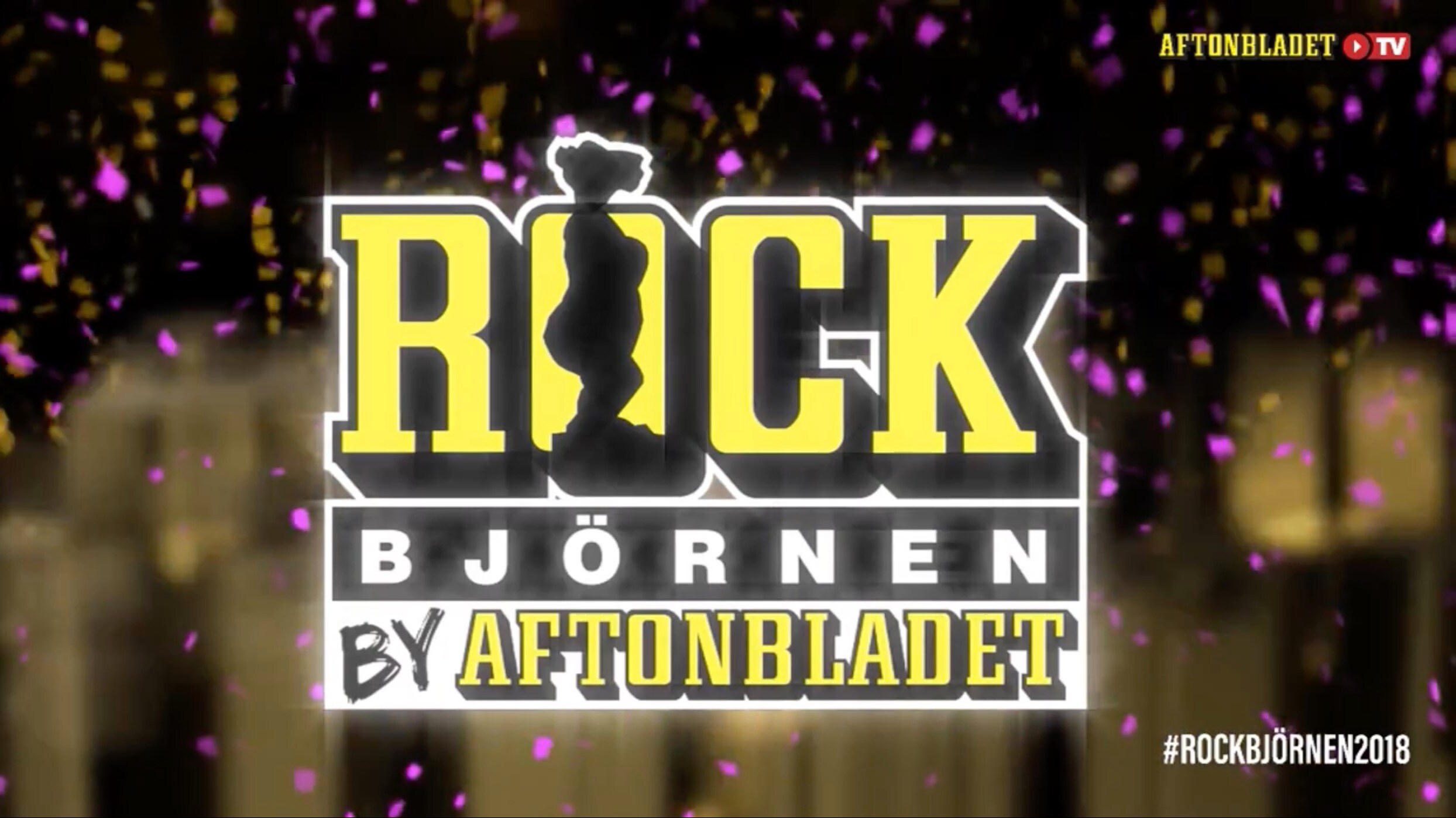 Rockbjörnen 2018 - se hela galan här