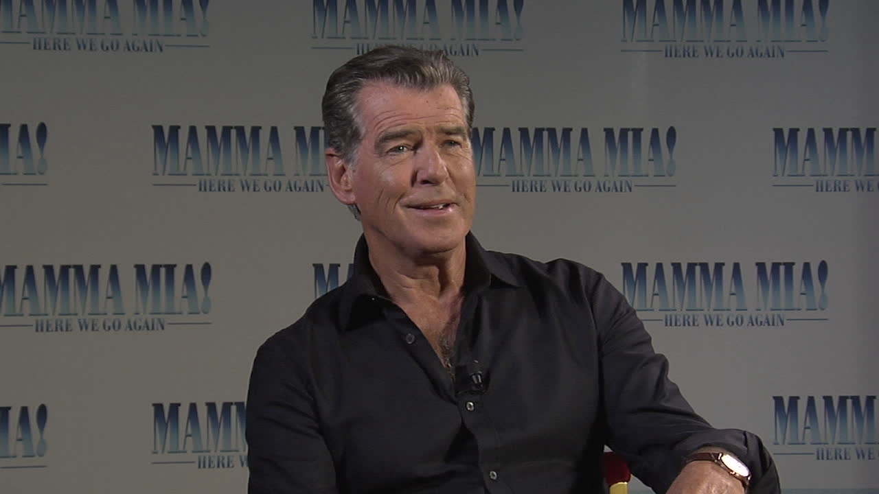 Pierce Brosnan om Mamma Mia: ”Bland det roligaste jag gjort"