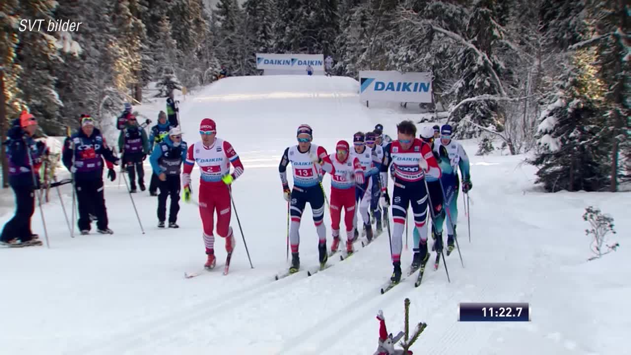 Sverige vallade bort sig i stafetten