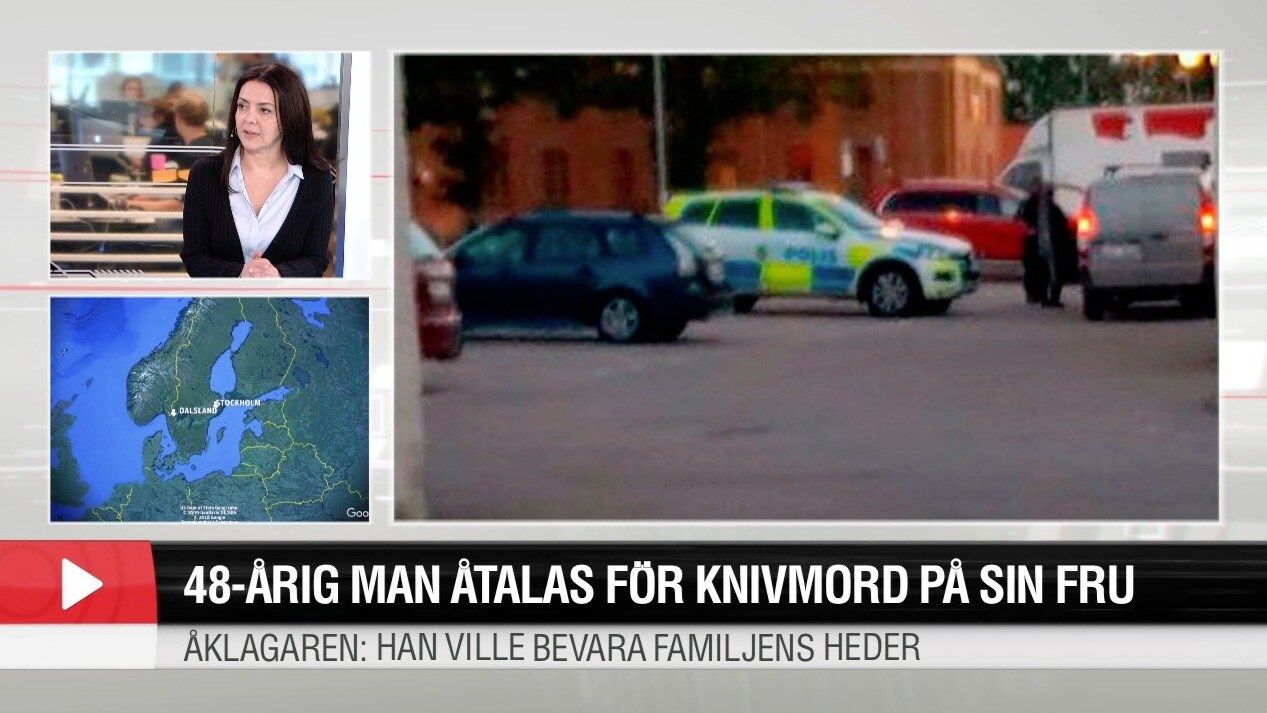 48-årig man åtalas för knivmord på sin fru