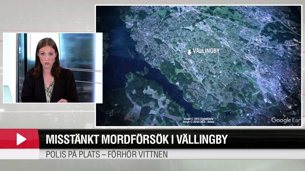 Misstänkt mordförsök i Vällingby