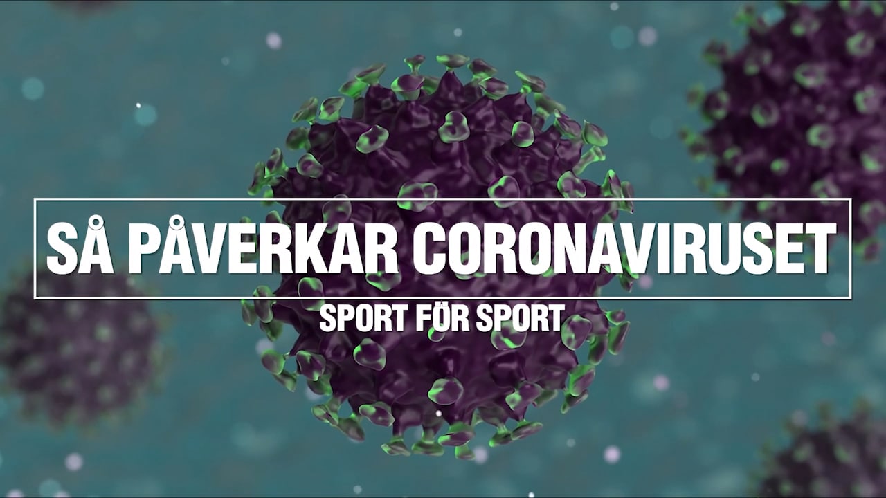 Så påverkas sportvärlden av coronaviruset