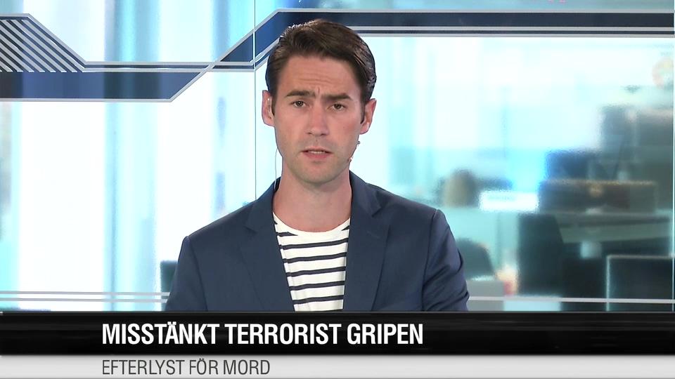 Misstänkt terrorist gripen på Arlanda