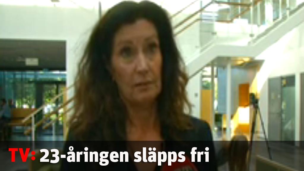 23-åringen släpps fri