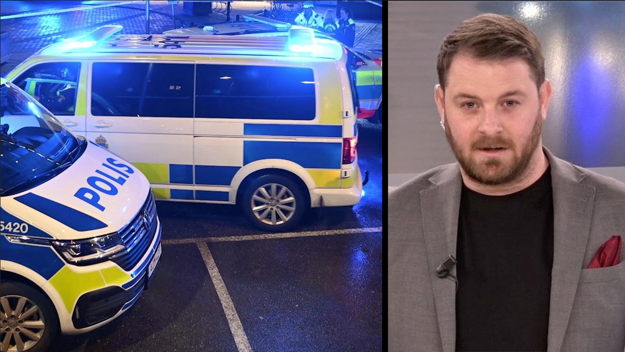 En man har skjutits i Solna