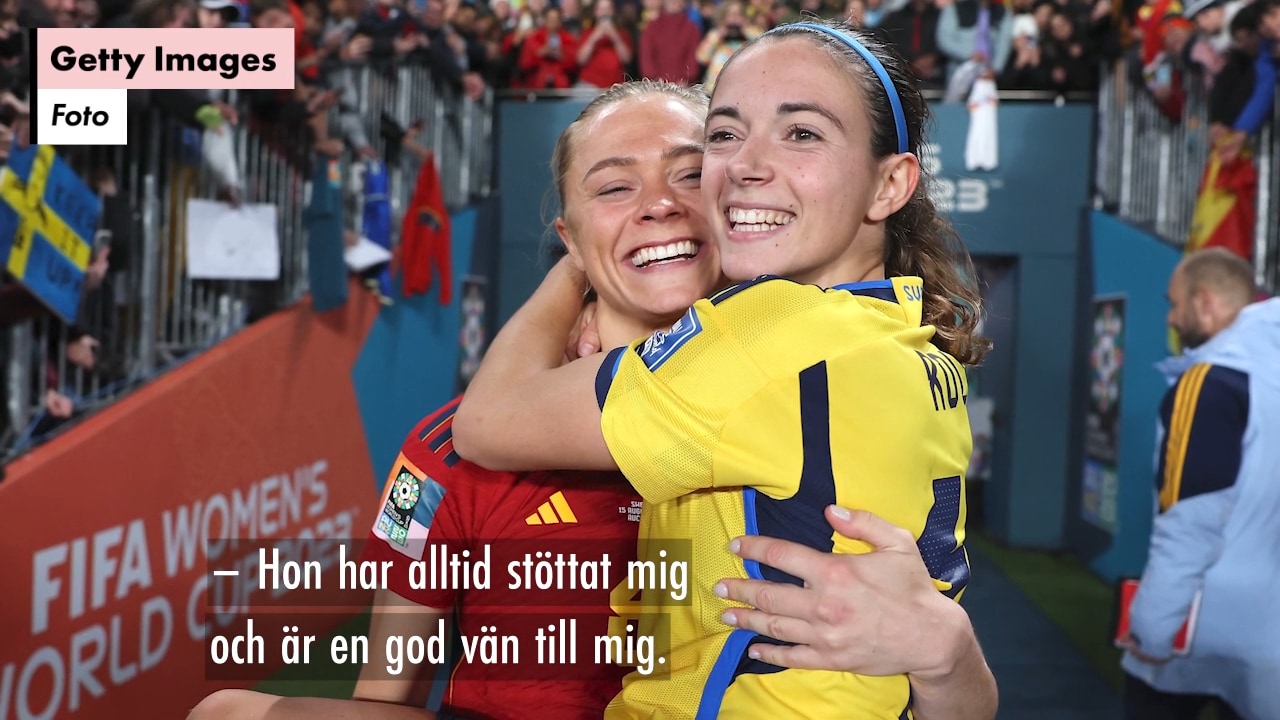Tröstades av spanska stjärnan: &ldquo;Jag är ledsen att se henne såhär&rdquo;
