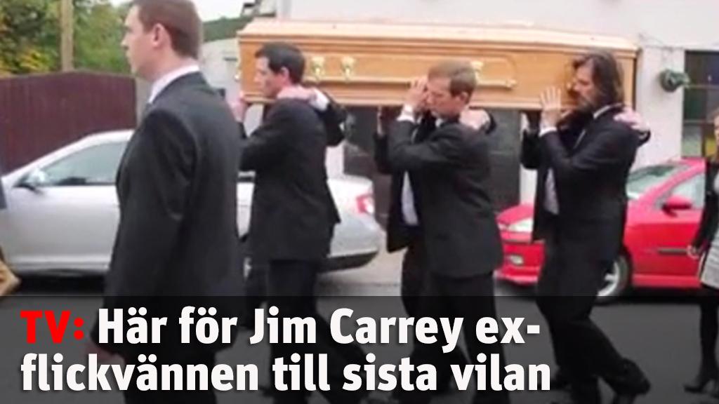 Här för Jim Carrey ex-flickvännen till sista vilan