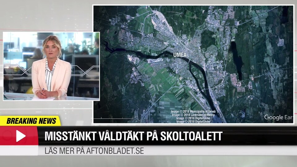 Misstänkt våldtäkt på skoltoalett