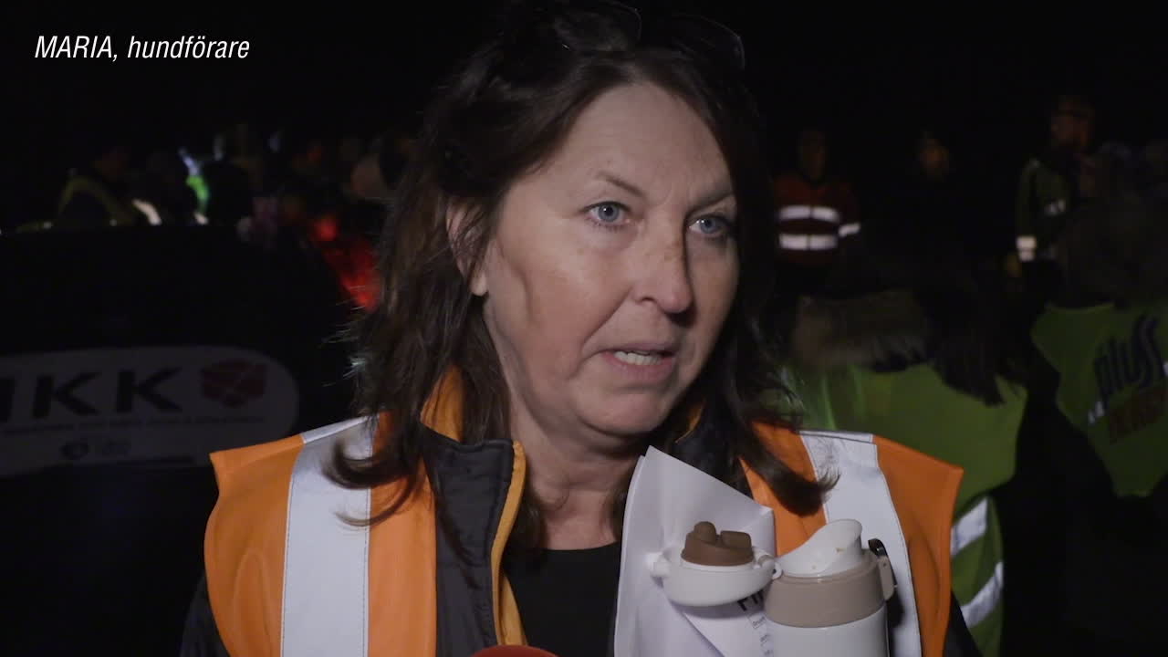 Hundföraren Maria letar efter försvunna Wilma: Svårt att sitta hemma när en tjej är borta