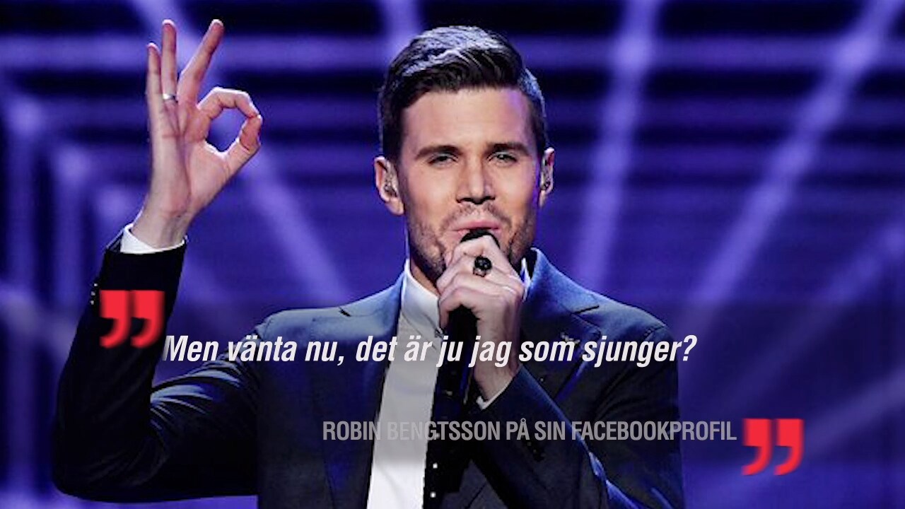 Robin Bengtsson utsatt för låtstöld