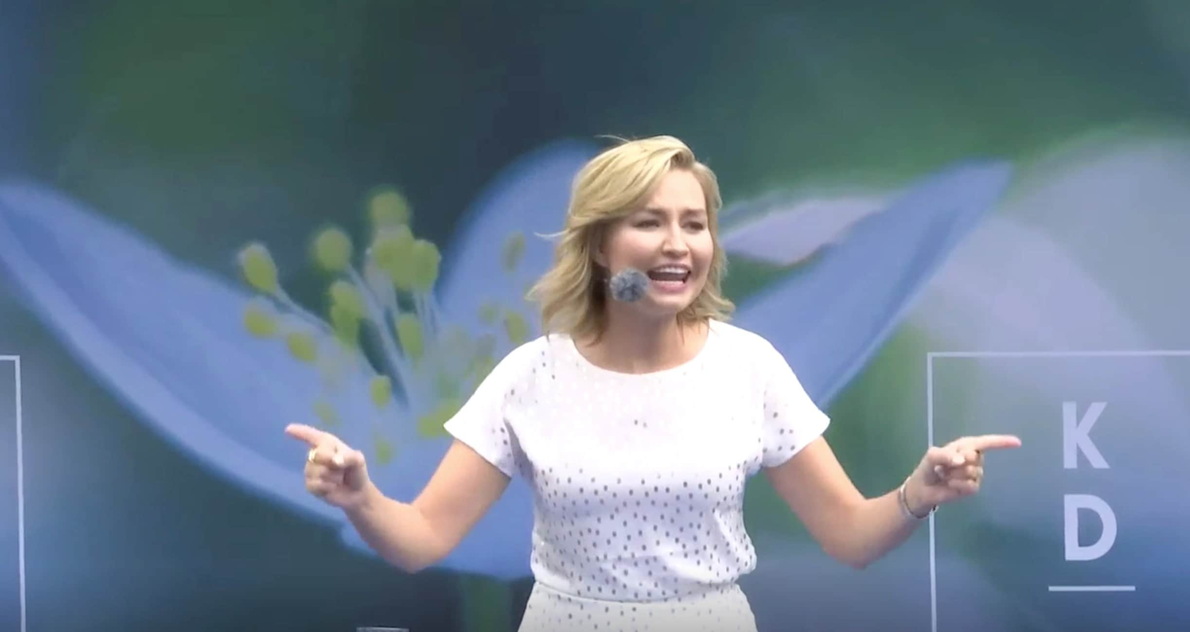 Hela Ebba Busch Thors (KD) tal i Almedalen