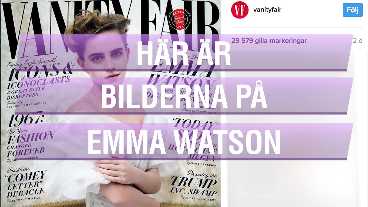 Här är bilderna på Emma Watson