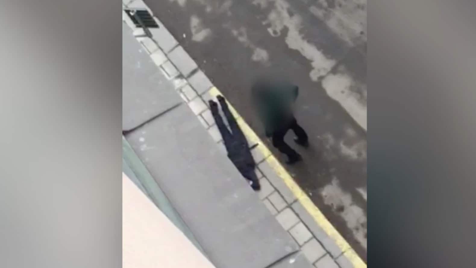 Se filmen när de misstänkta för dubbelmordet grips