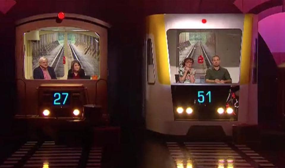 Rekordhöga poäng i kvällens semifinal av "På spåret"