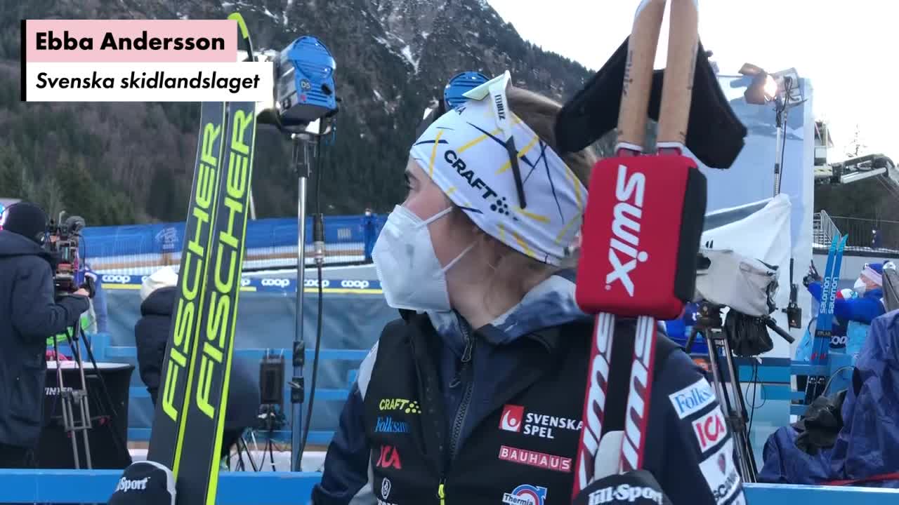 Ebba Andersson: ”Farten fanns inte där idag”