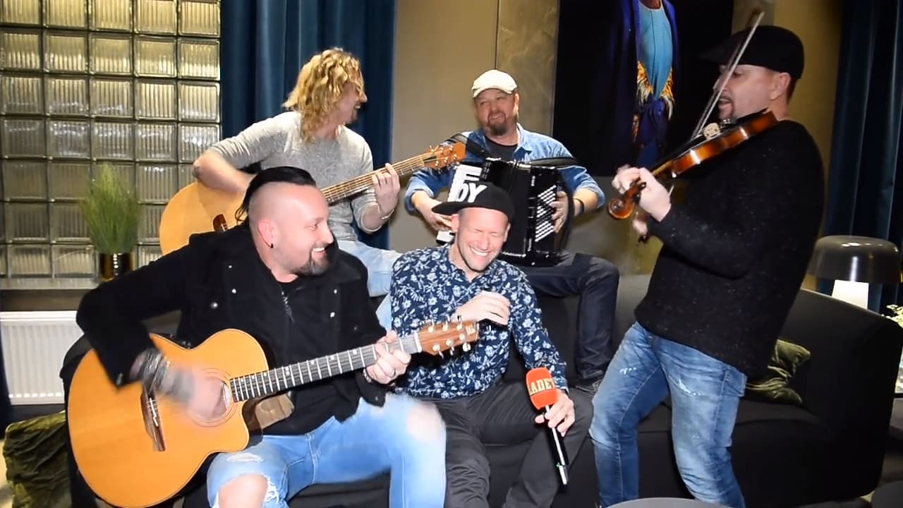 Här röjer Drängarna loss med Tobbe Ek: "Skrik bara, det gör vi"