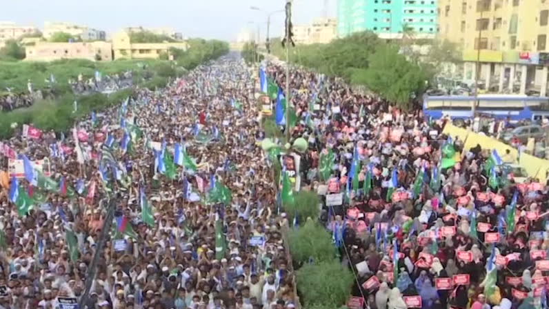 Många samlades i Rohingya-protester