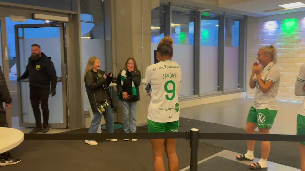 Här får supportrarna träffa sina idoler