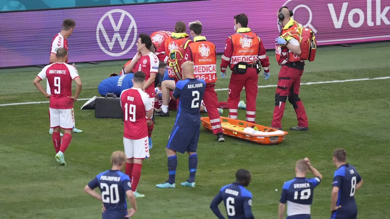 Landslagsläkaren om Eriksens kollaps: ”Det här är allas skräck”