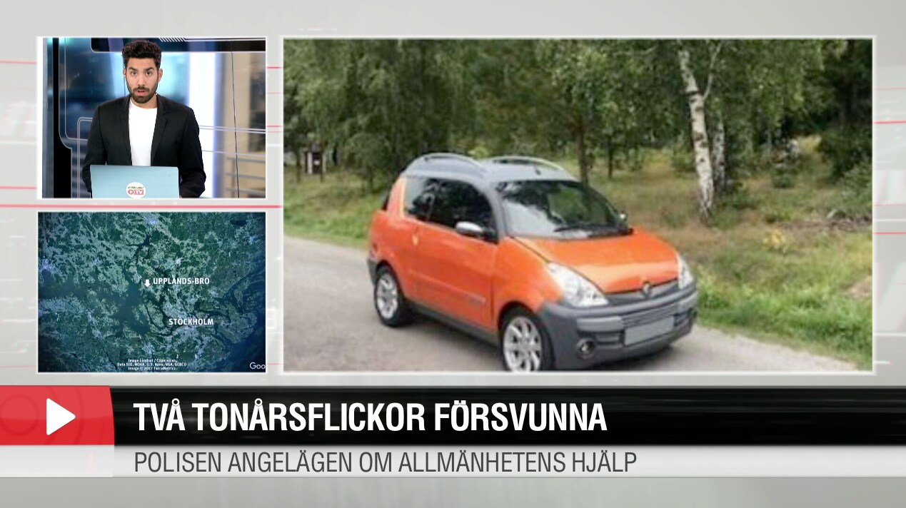 Två tonårsflickor försvunna