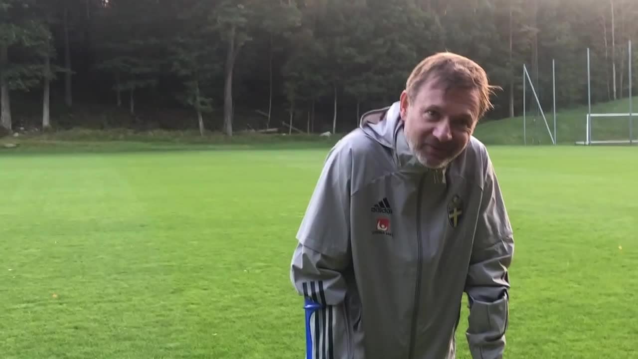 Gerhardsson: ”Någon kanske får hålla i mig”