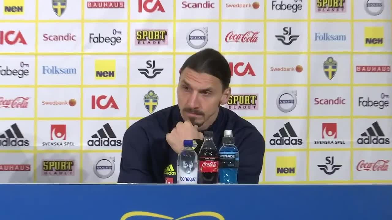 Zlatan: ”Jag tror på självfötroende”