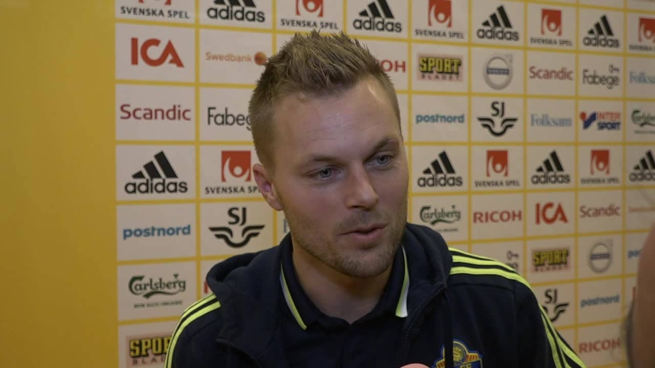 Larsson:"Underbart att få smälla på lite"