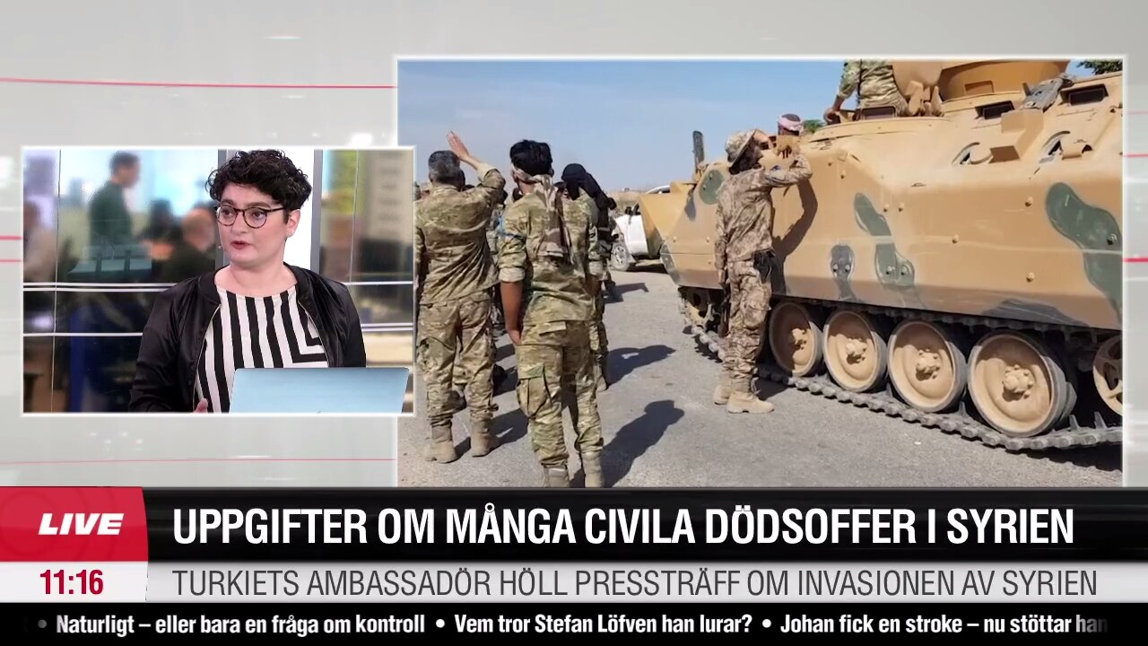 Hör reportern Nivette Dawod analysera situationen i Syrien