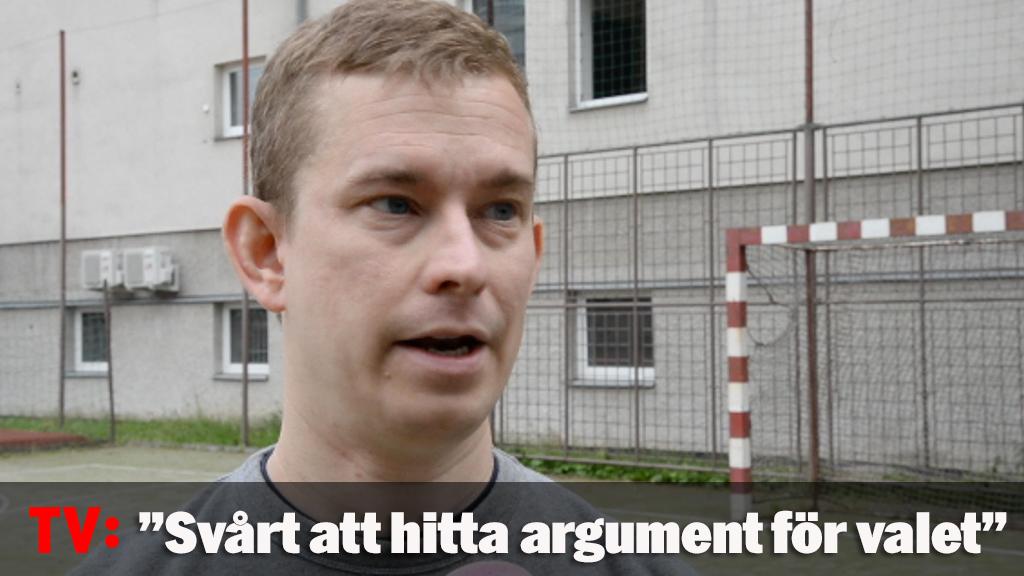 "Svårt att hitta argument för valet"