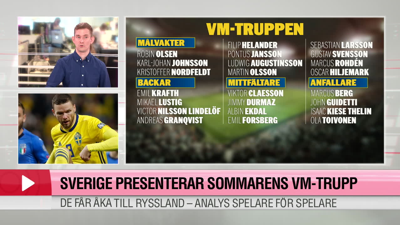 Niva och Fagerlund om VM-truppen