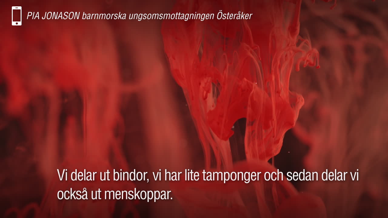 Här får unga gratis menskydd