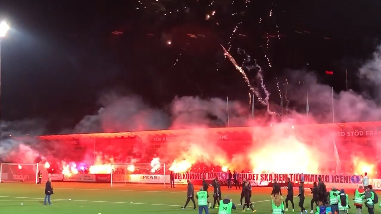 Här välkomnas Malmö FF:s av fansen: ”Känns fantastiskt”