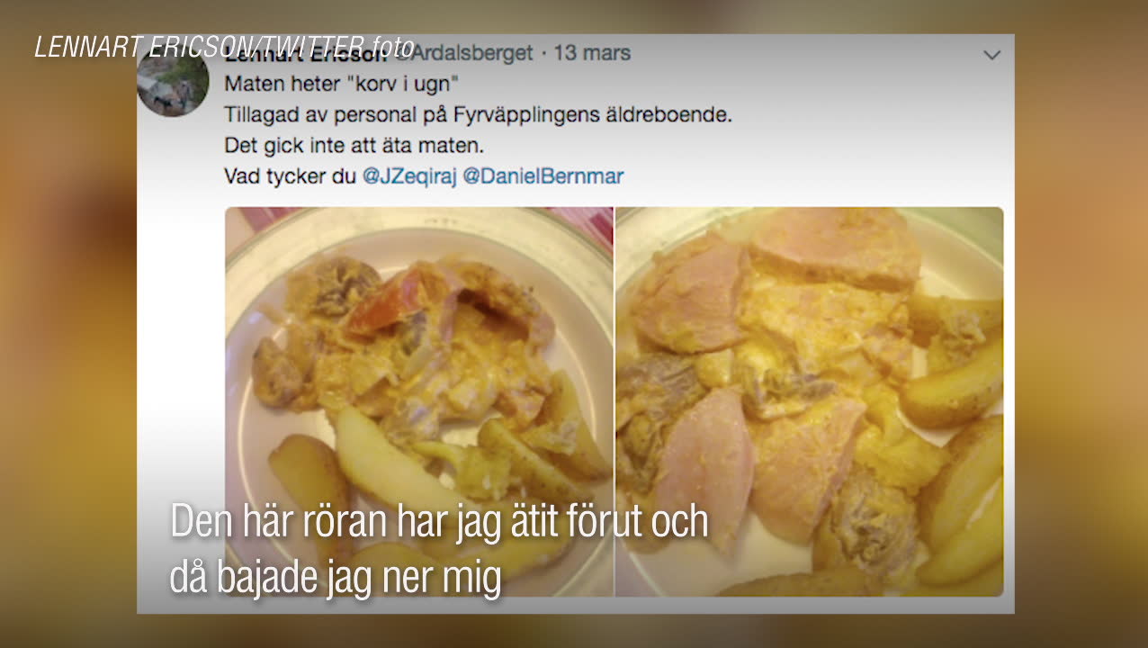 “Maten är vedervärdig"