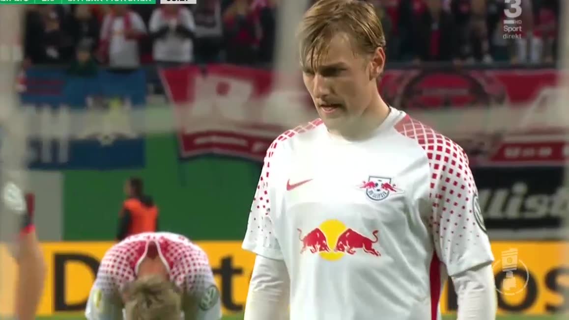 Se Forsbergs mål mot Bayern München