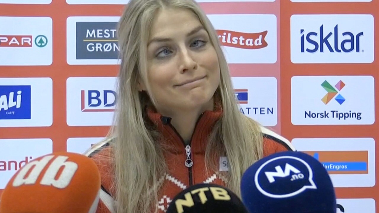 Se Johaugs märkliga reaktion