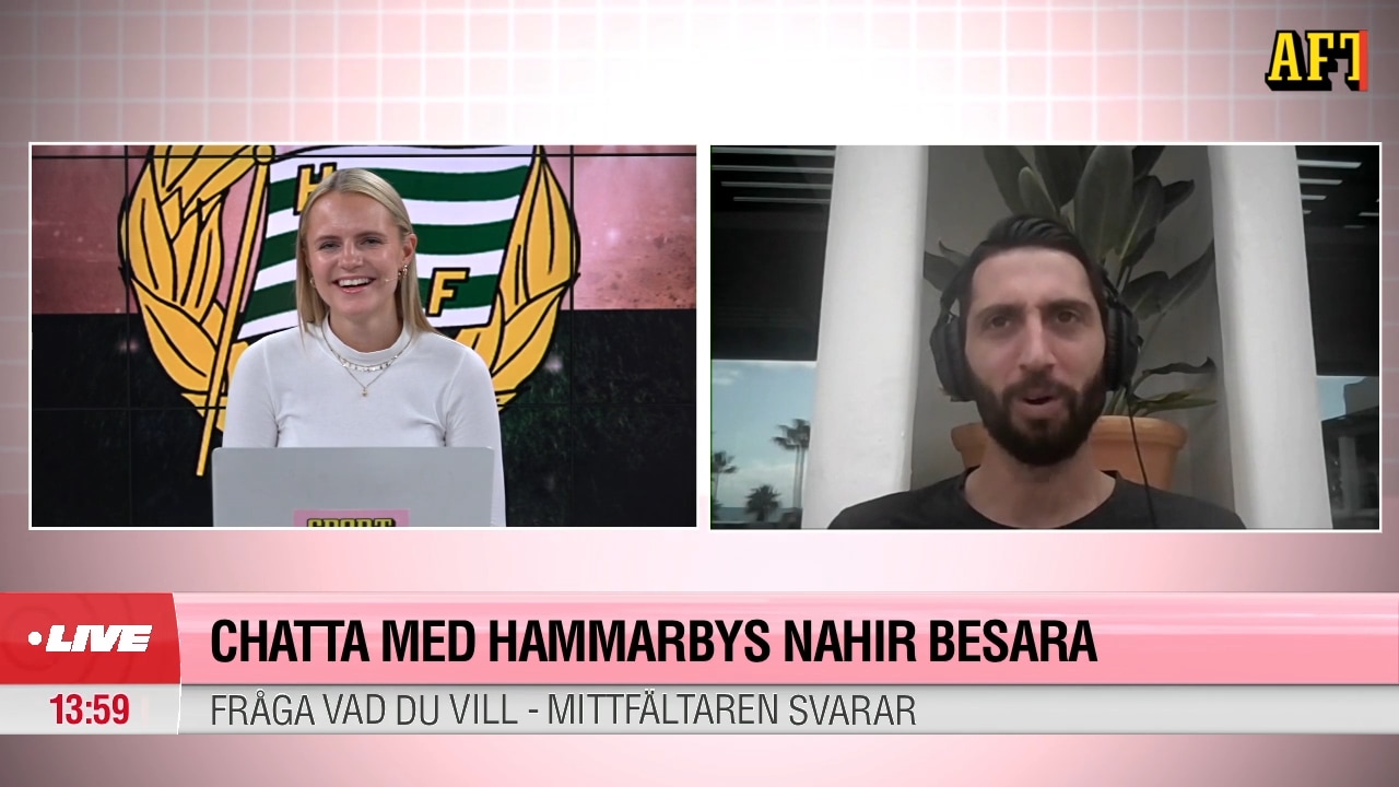 Se hela chatten med Hammarbys Nahir Besara